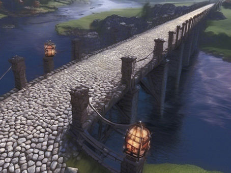 Like a bridge over troubled waters...