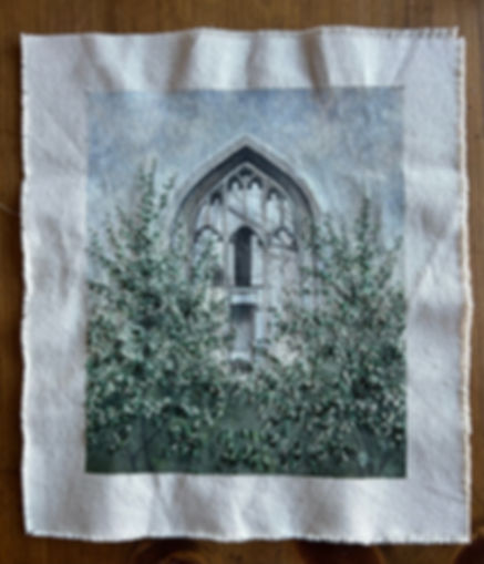 England french knot painting