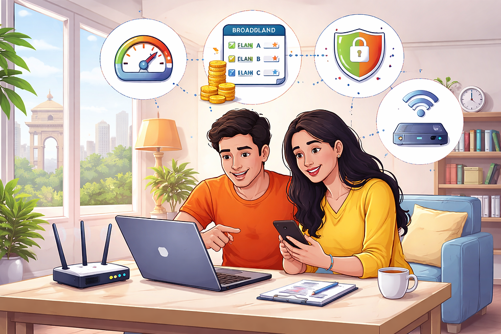 How to Choose the Best Broadband Plan in Delhi: Complete Guide 2026