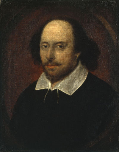 Shakespeare, one of the pioneers of blank verse.