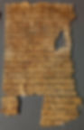 Papyrus, fragment of the Odyssey, one of the world's most famous epics (Books IX and X), 3rd century BC.