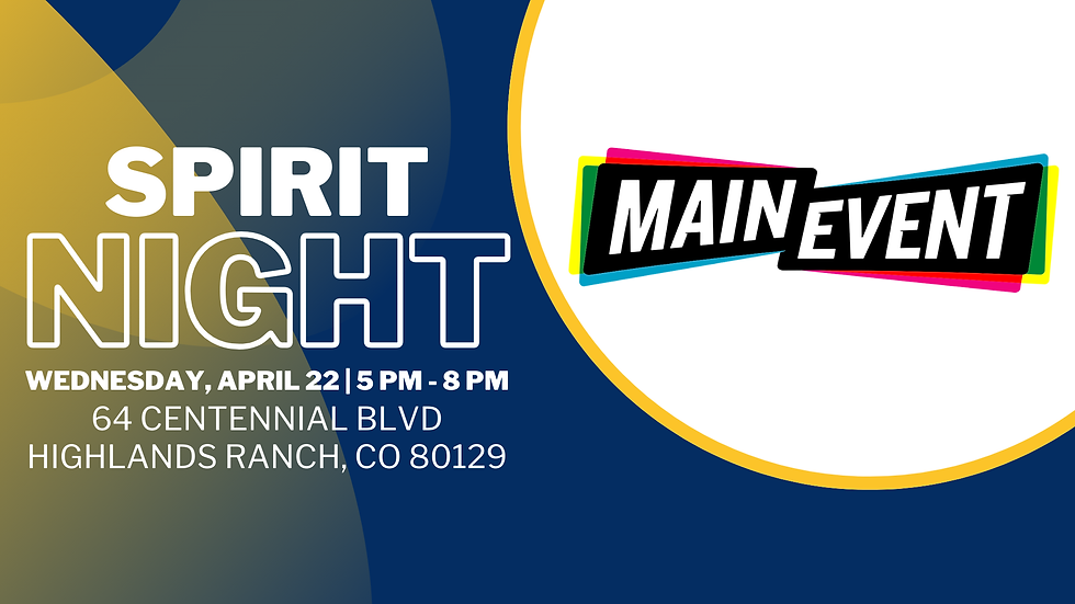Spirit Night | Main Event