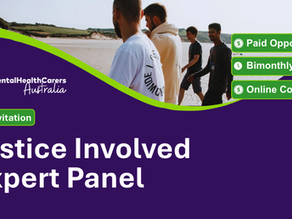 Expression of Interest: Members – Justice-Involved Expert Panel