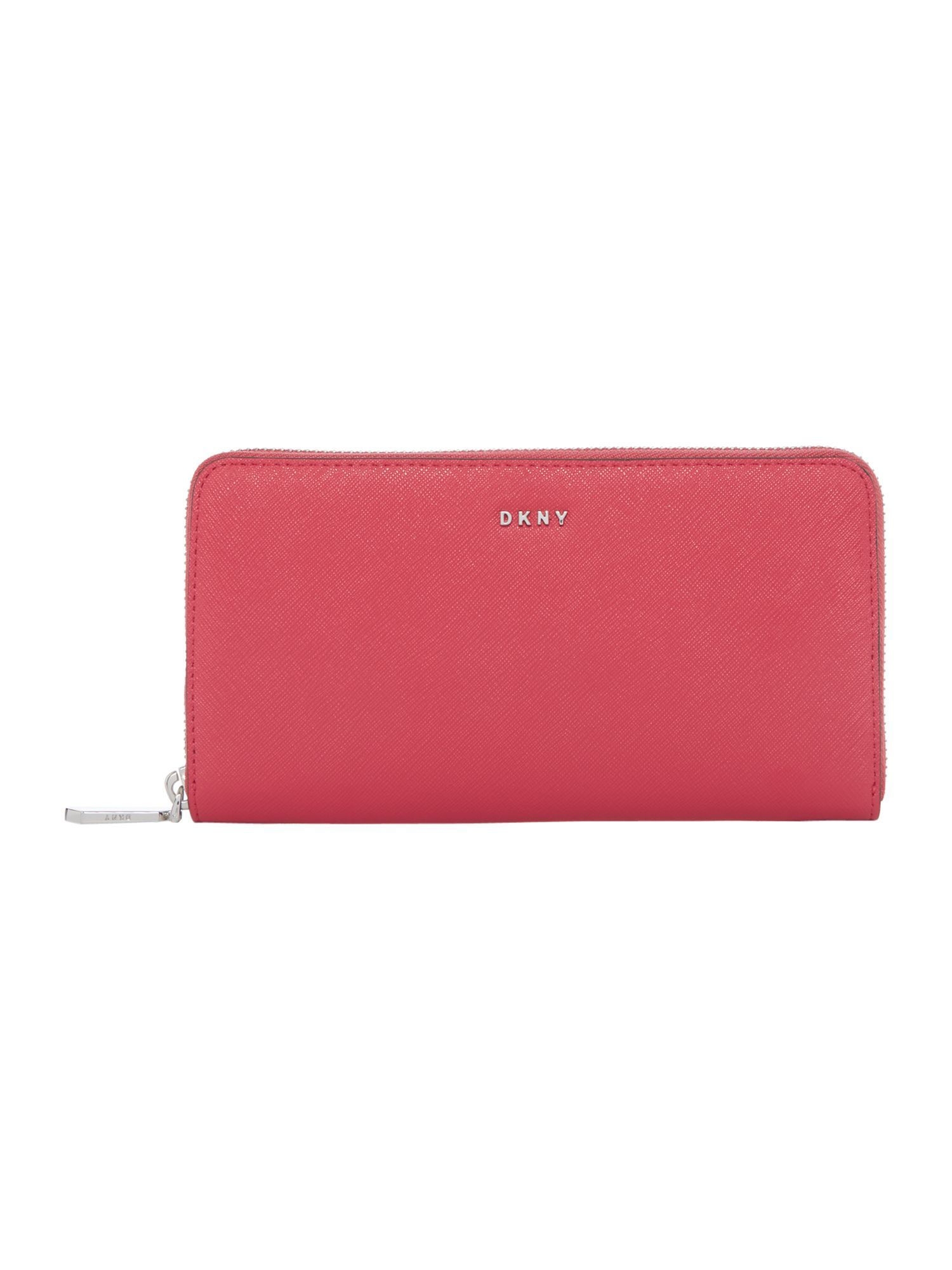 DKNY Bryant park large zip around purse, Pink