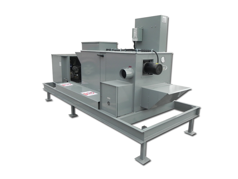 Innovative Air Technologies IDP series desiccant dehumidifier for humidity control in commercial & industrial applications such as pharmaceutical labs, surgical suites and cannabis grow rooms.