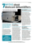 Innovative Air Technologies Dry Air Blog titled "& Myths about Desiccant Dehumidifiers"