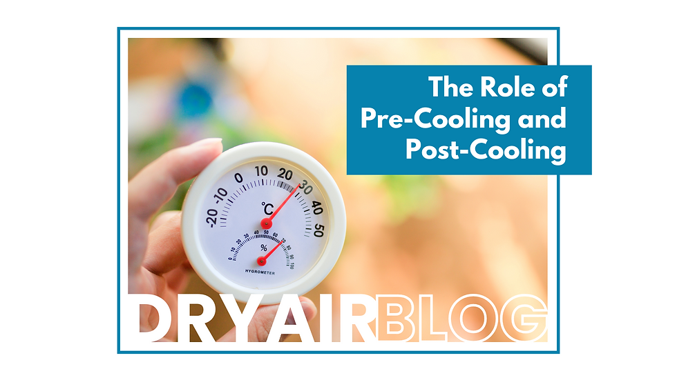 Optimizing Industrial Dehumidification: The Role of Pre-Cooling and Post-Cooling