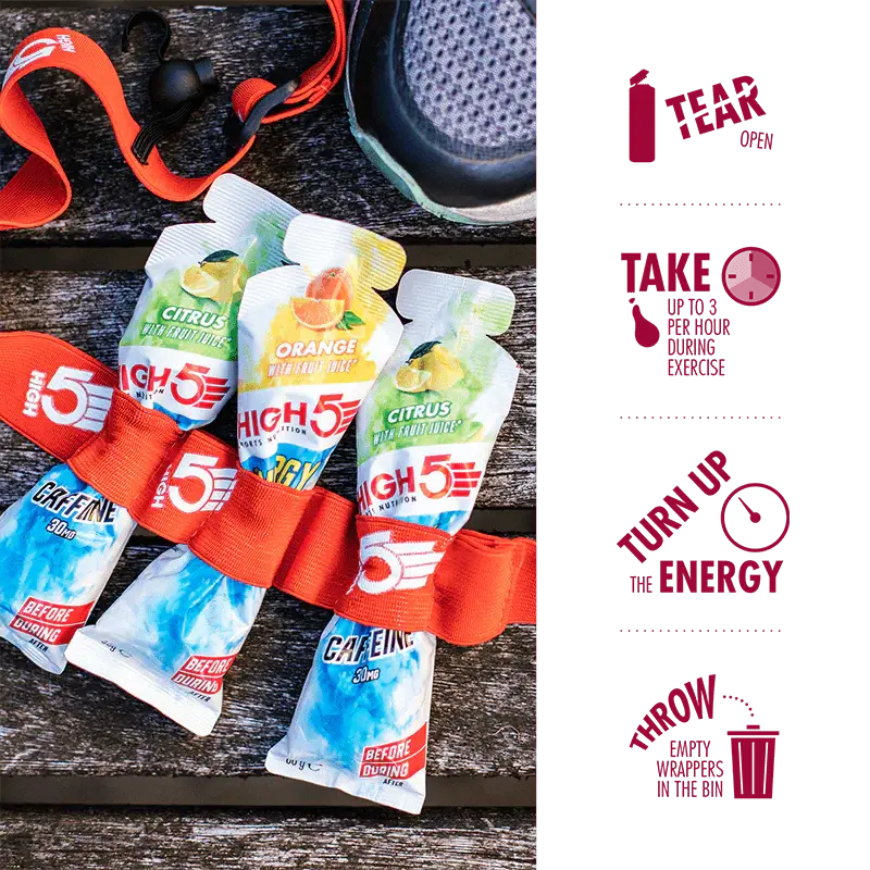 Thumbnail: High5 Energy Gel Aqua - with Carbohydrates