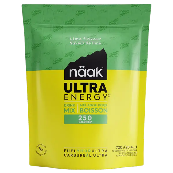Naak Energy Drink Mix Lime - 720g Bag