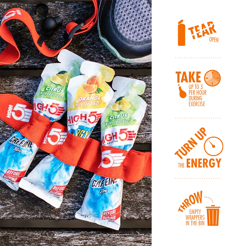 Thumbnail: High5 Energy Gel Aqua - with Carbohydrates