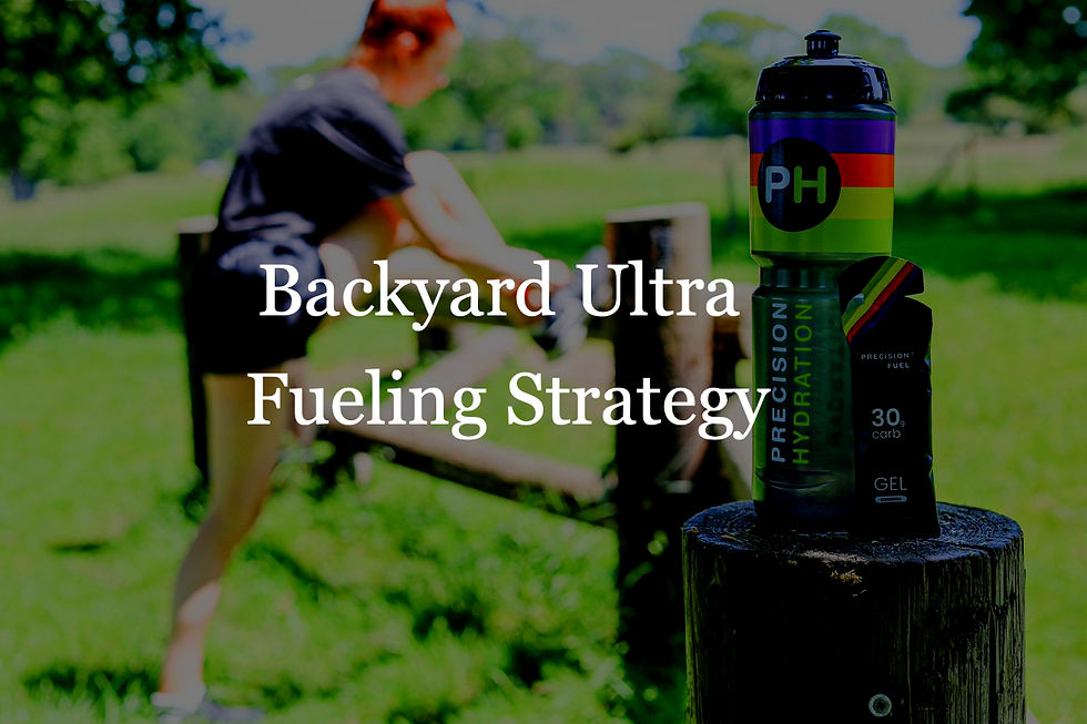 Backyard Ultra Fueling Strategy (What to Eat Each Loop)