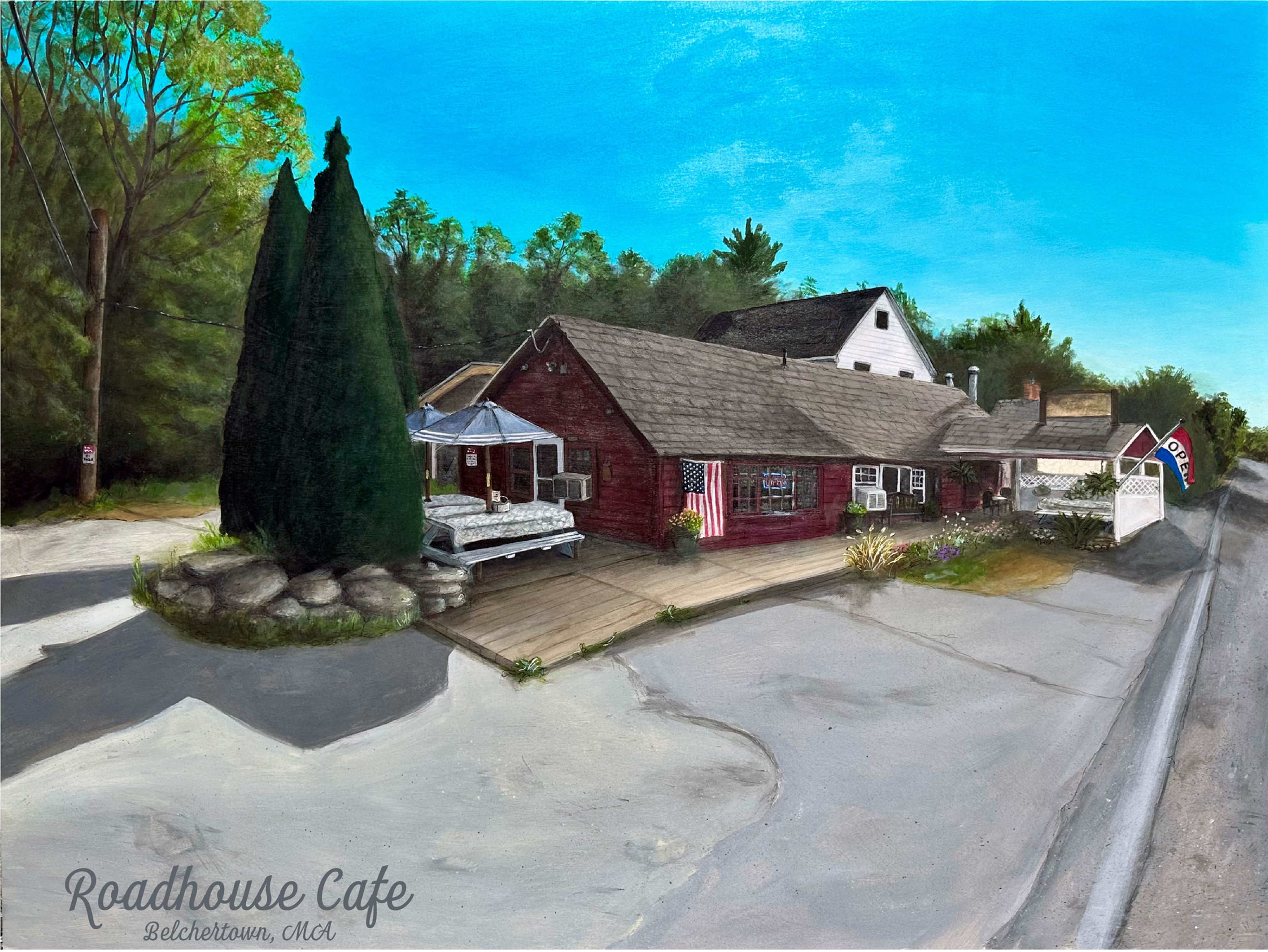 Roadhouse Cafe Art Print