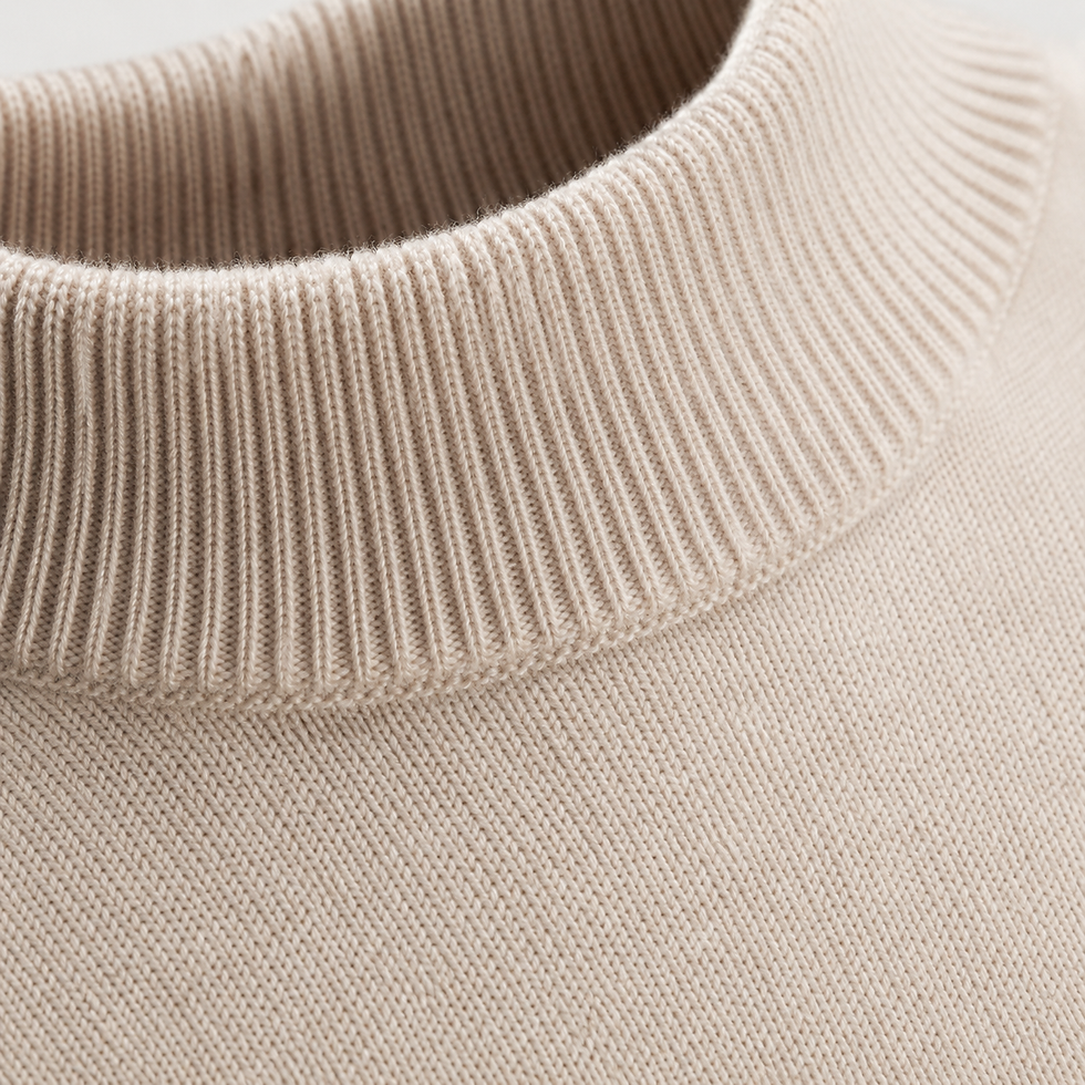 Thumbnail: Essential Mock Neck Knit