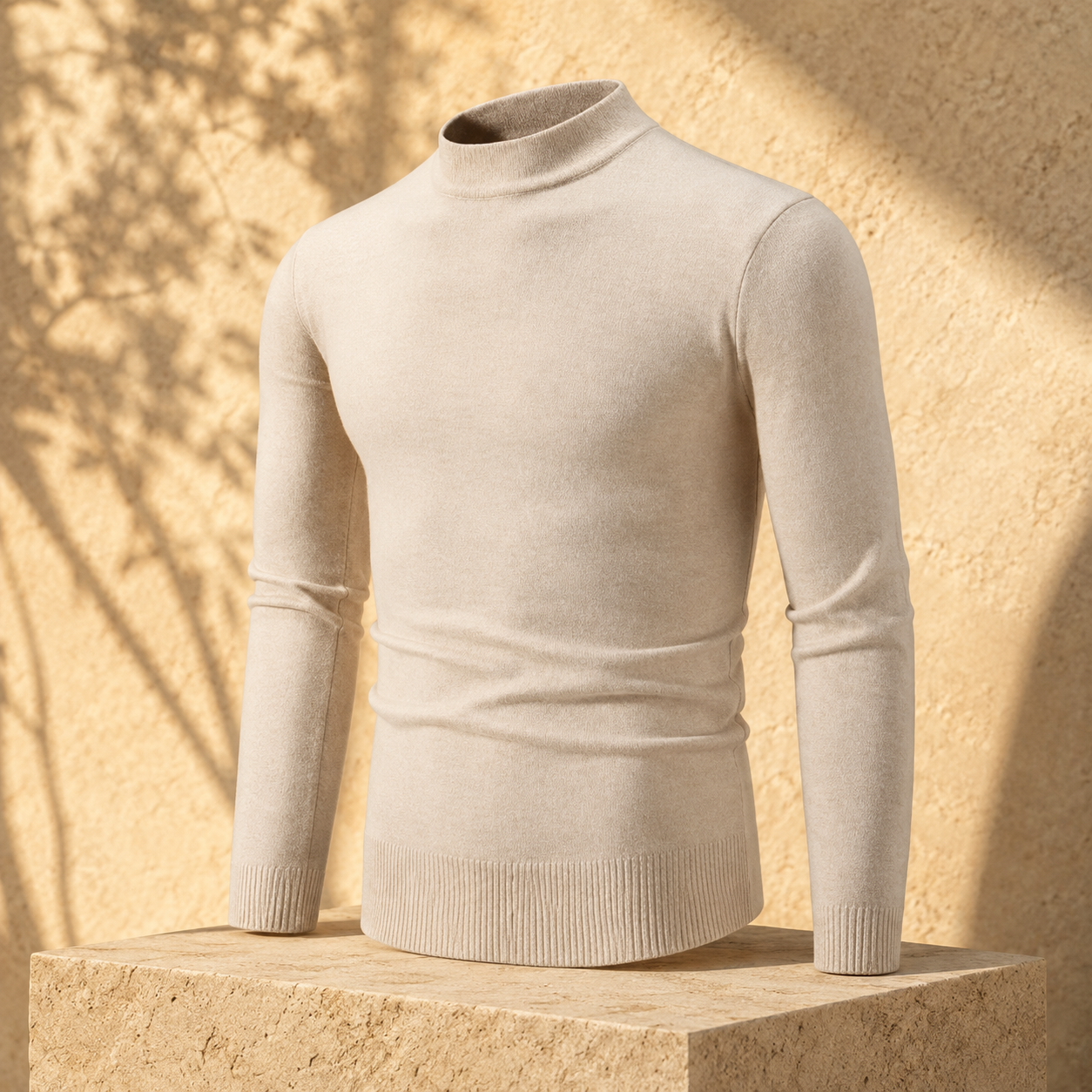 Essential Mock Neck Knit