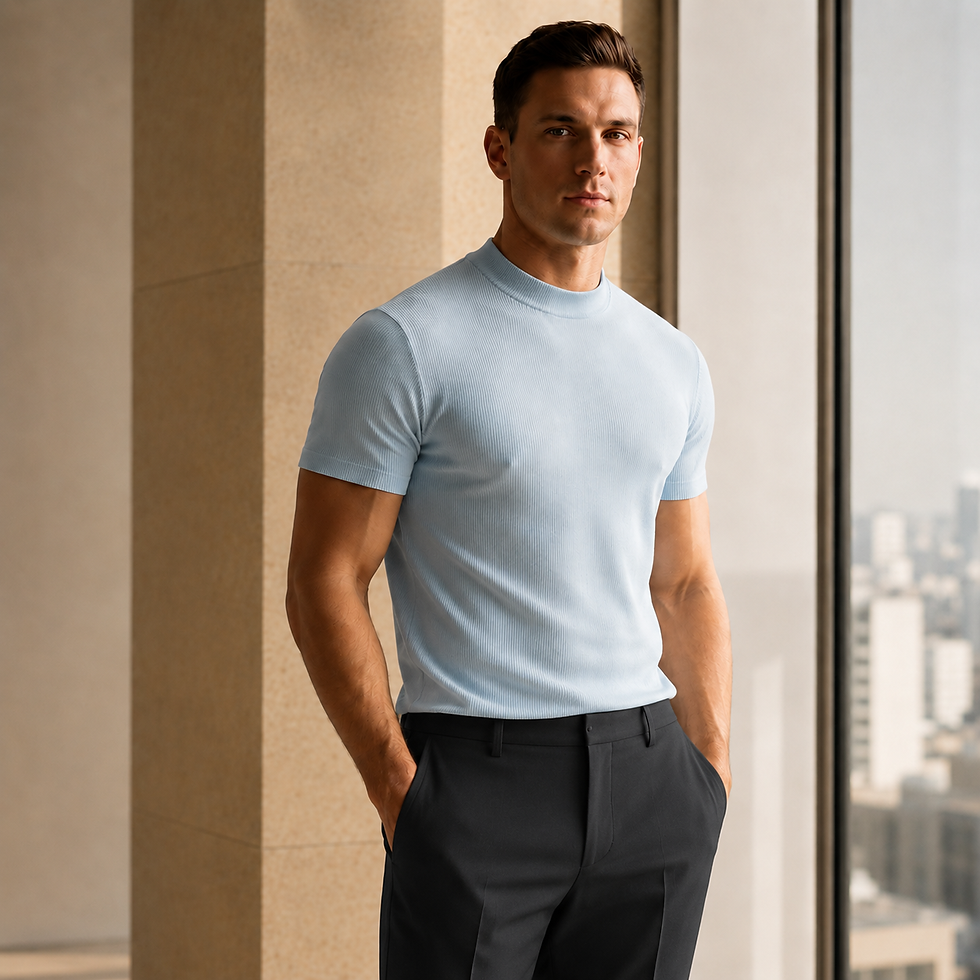 Thumbnail: Urban Mock Neck Tee