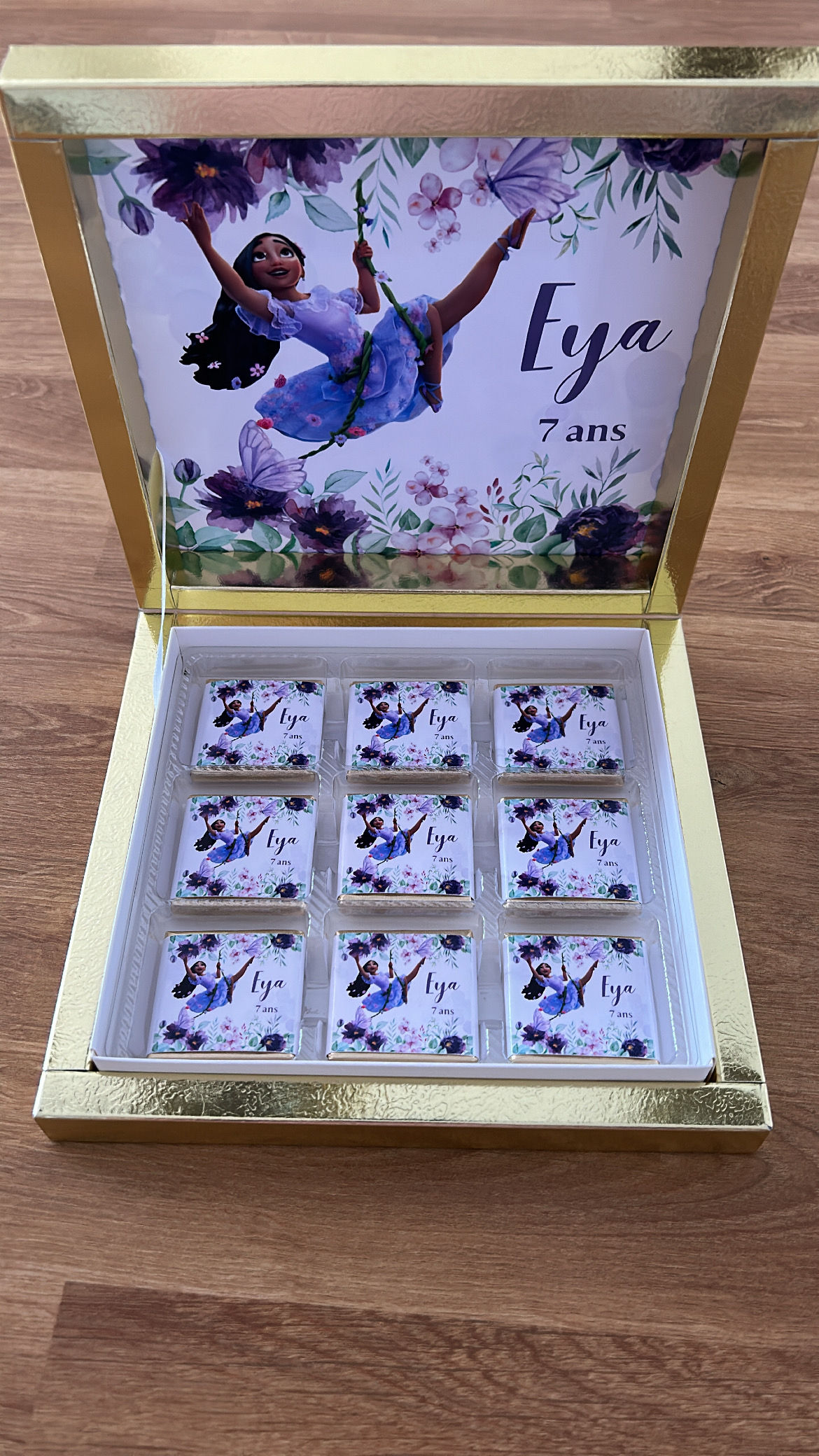 Boîte de chocolat - 9 pièces