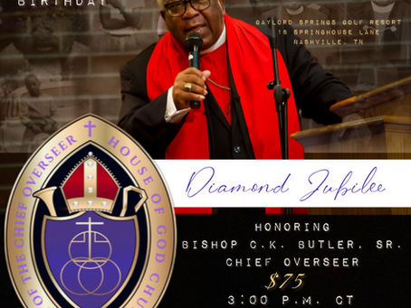 CHIEF OVERSEER: 75 YEARS OF LIFE & BLESSINGS