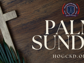 PALM SUNDAY: THE KING WHO COMES IN PEACE