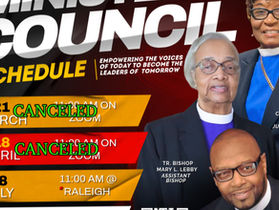 UPDATE ON THE MINISTERS' COUNCIL APRIL 18TH VIRTUAL SESSION