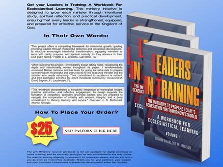 GET YOUR COPY TODAY! - THE LIT: A WORKBOOK FOR ECCLESIASTOCAL LEARNING