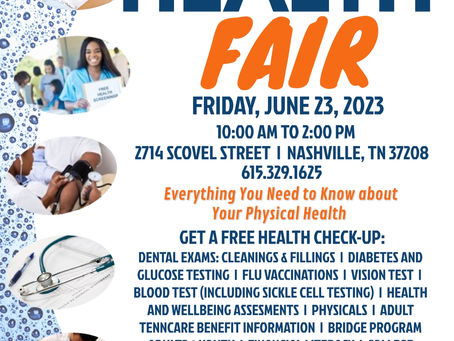 Health Fair at the #GA2K23