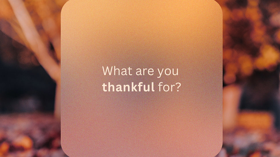 #IAmThankful