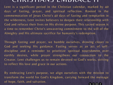 A REFLECTION OF THE WORD OF GOD - A WEEKLY BLOG OF ENCOURAGEMENT -