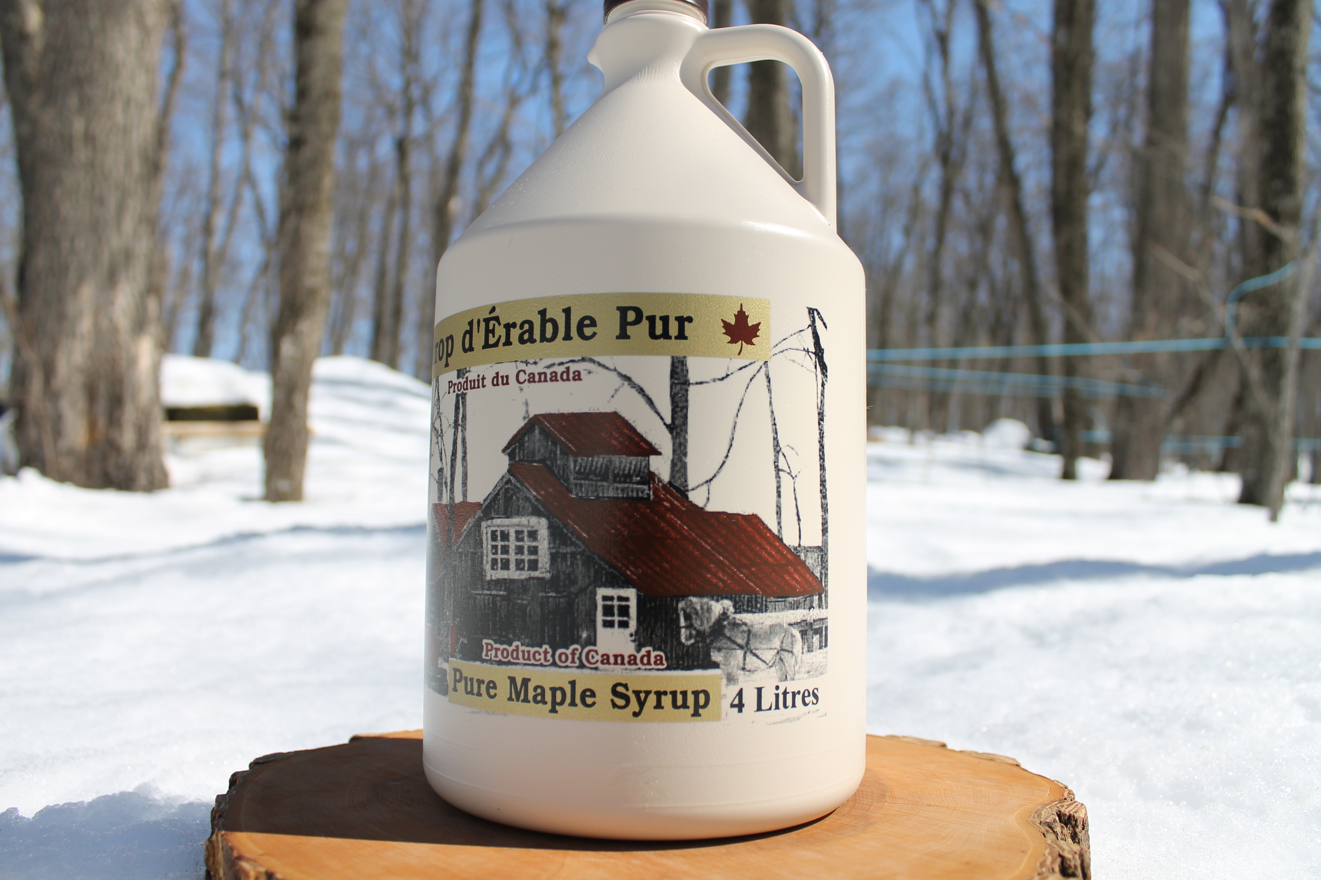 Sirop d'érable 1 Gallon