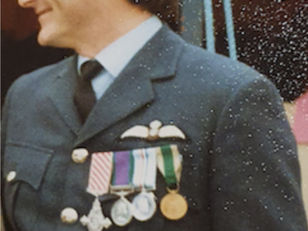 Flt Lt Lex Brown MBE AFC