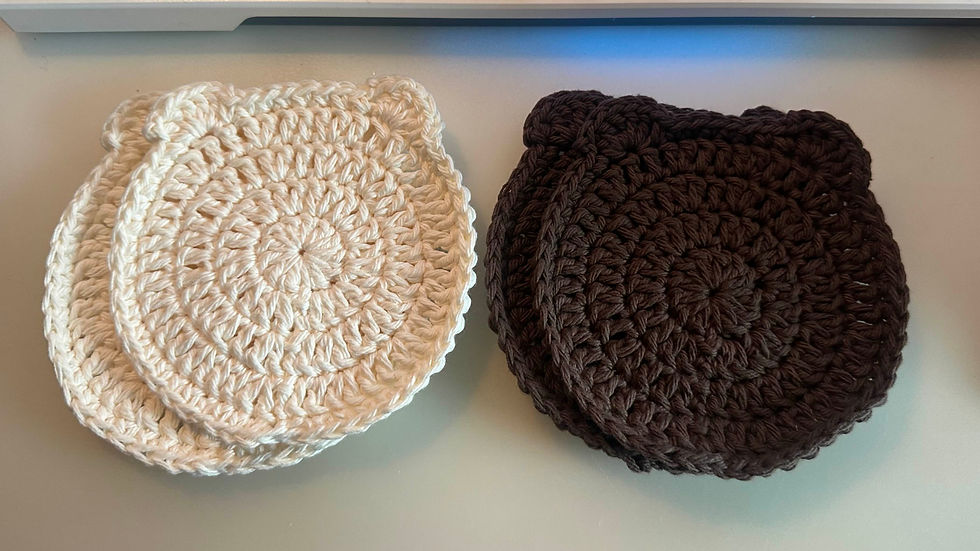 Thumbnail: Set of 2 Bear Coasters