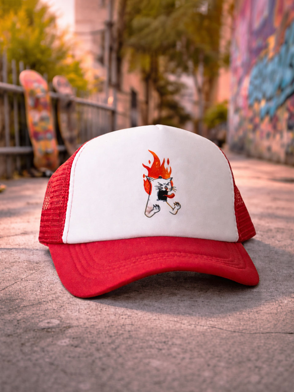 Gorra On fire