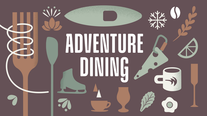 Adventure Dining Illustrations