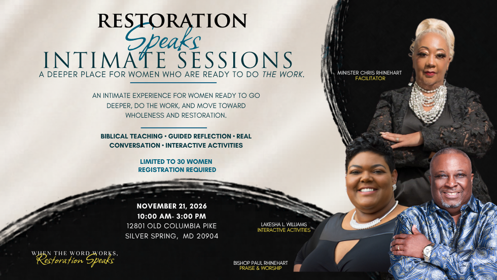Restoration Speaks Intimate Sessions