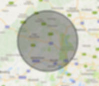 map of bucks shows the radius rich key cycles covers