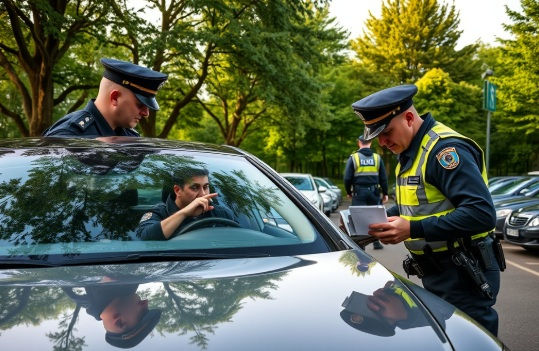Verkehrskontrolle Führerschein Fahrzeugpapiere bitte einmal aussteigen.jpg