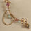 Miniatura: Earcuff Garnet Love With Chain