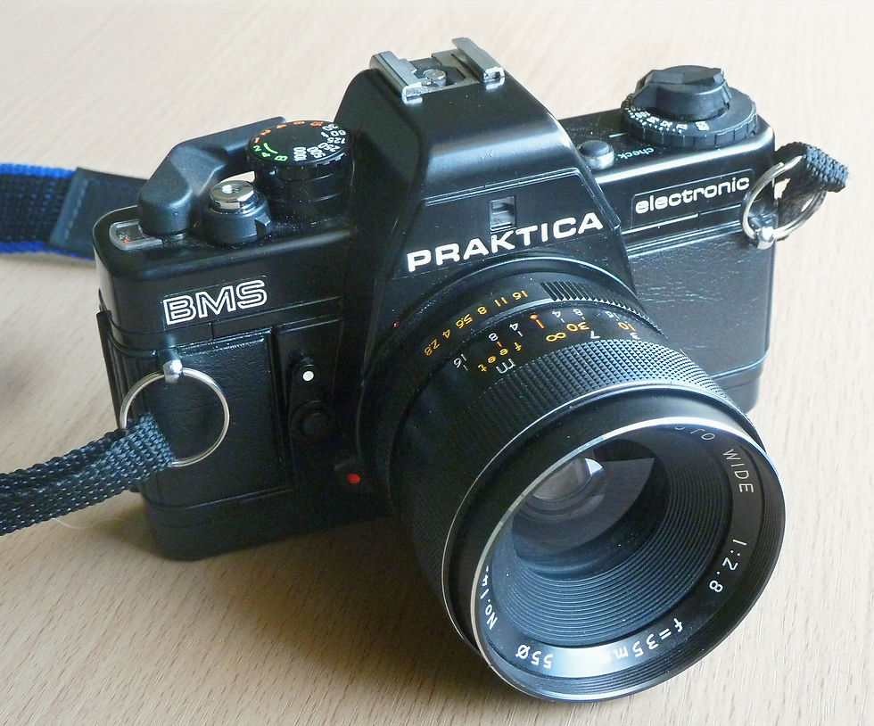 The Camera, Lens and Adaptor Used For These Photographs