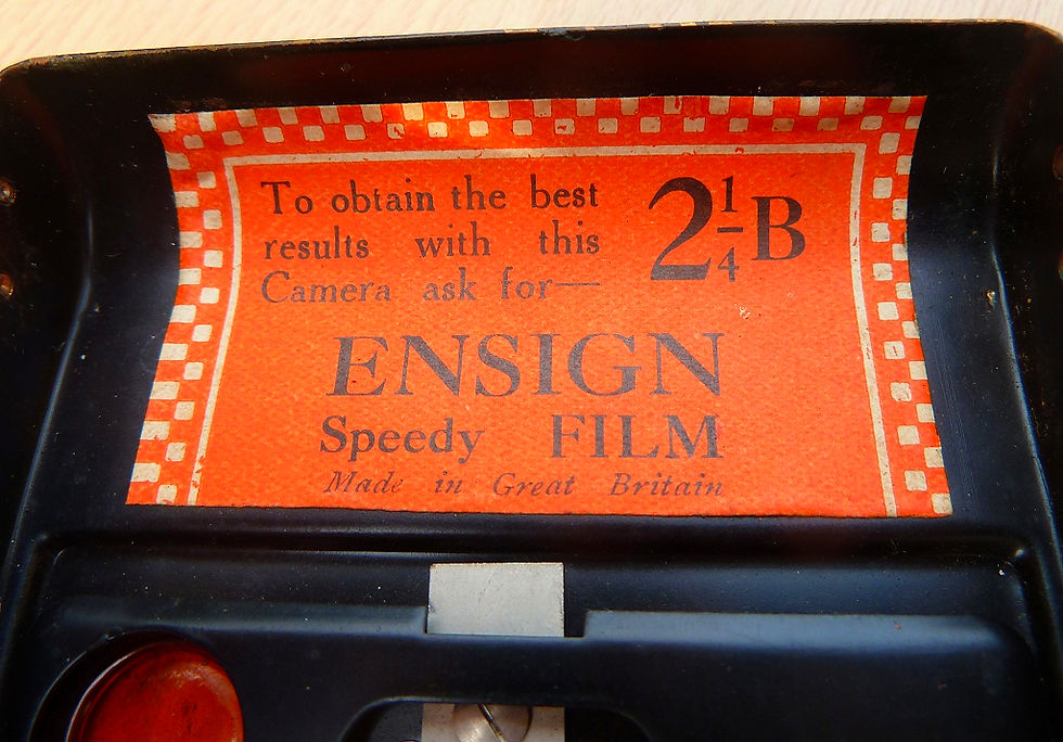 Owl No 2 Use Ensign Speedy Film Label