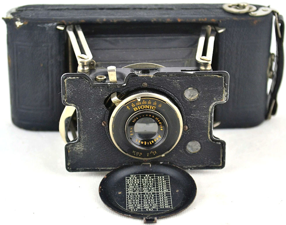 The later Ansco V.P. with Bionic Shutter!
