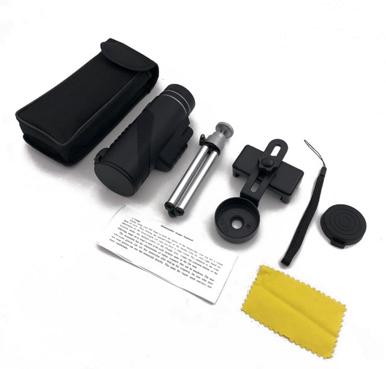 Miniatura: High-Definition Telescope with Universal Phone Mount
