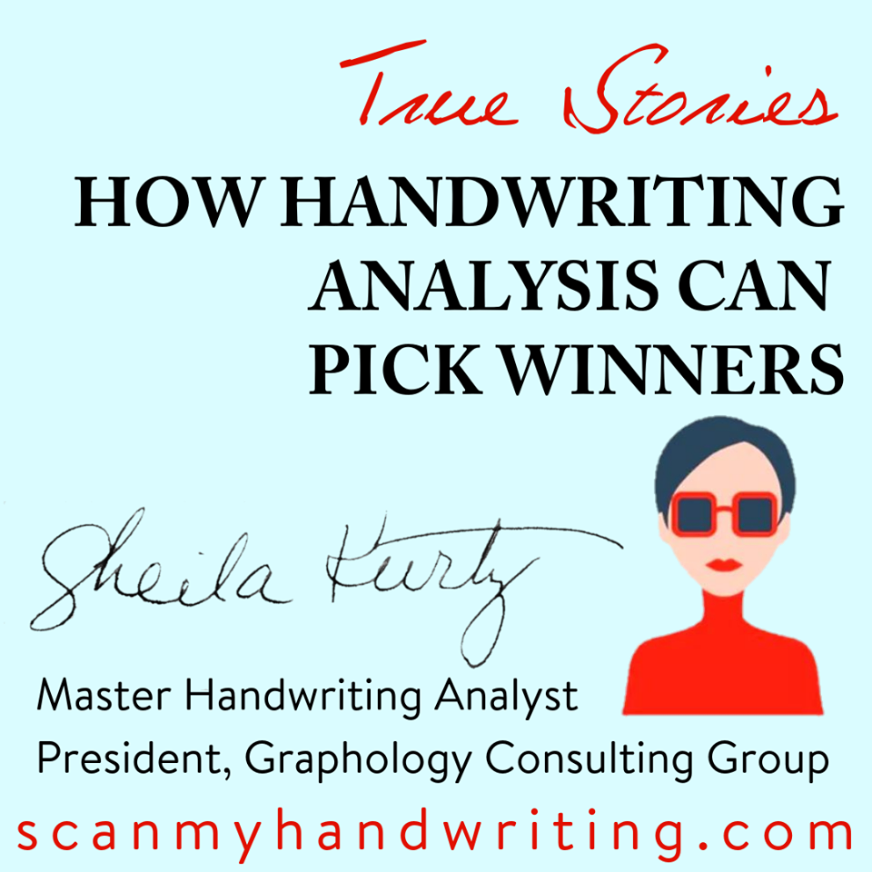 How Handwriting Analysis Can Pick Winners