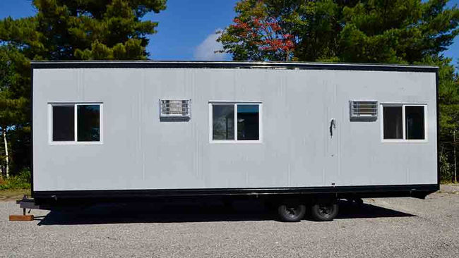 Improve Worksite Amenities With An Office Trailer Including A Bathroom