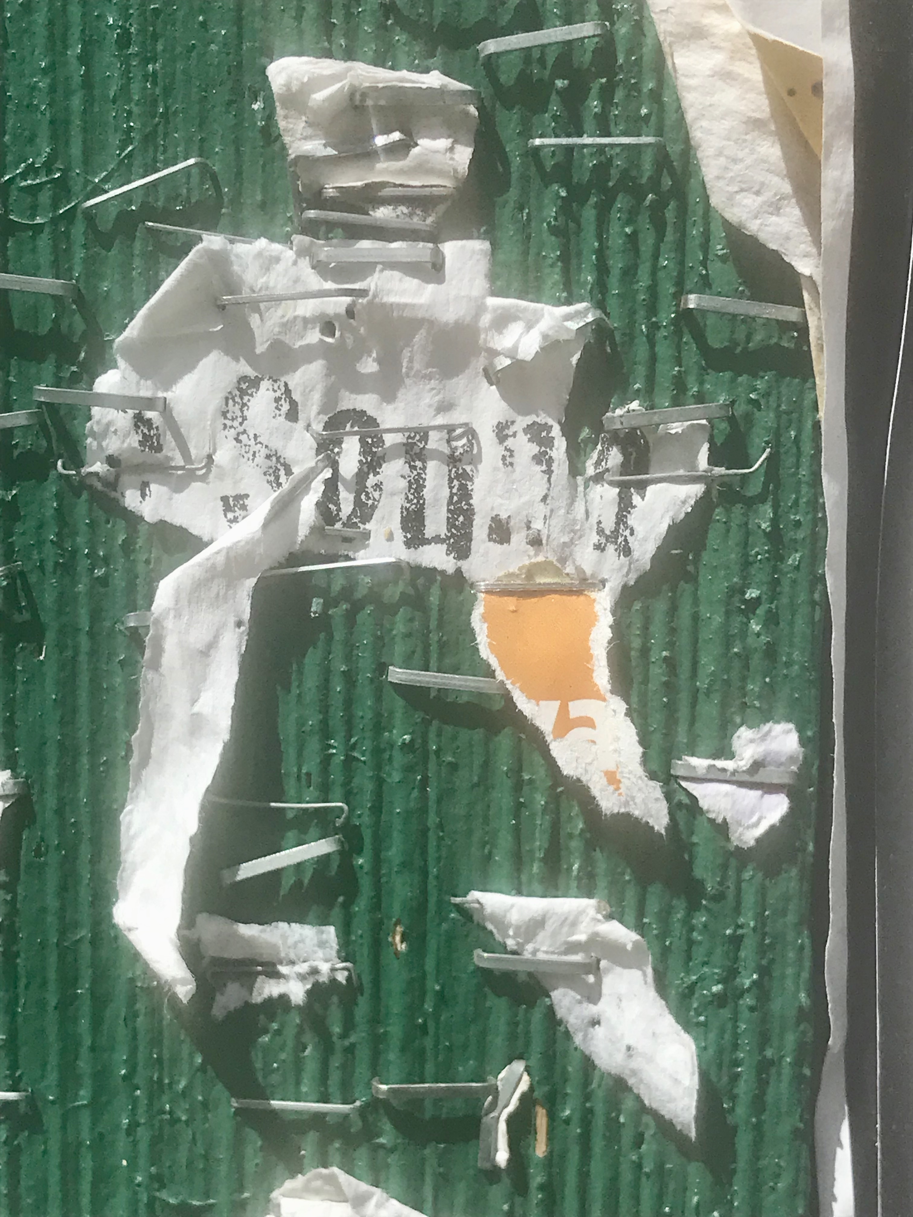 stapled