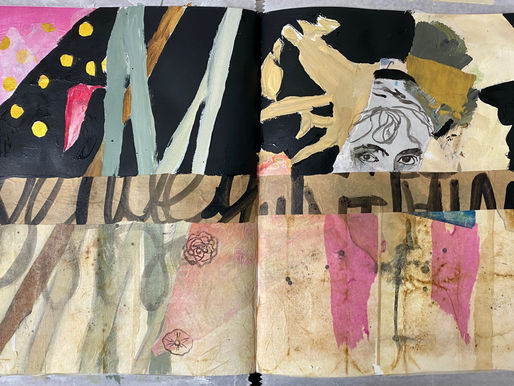 Starting A New Art Journal Page / Part 1
