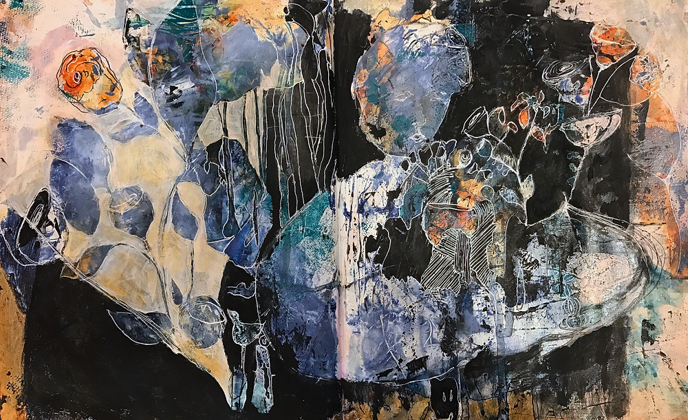 Gathering insight from my art journal.