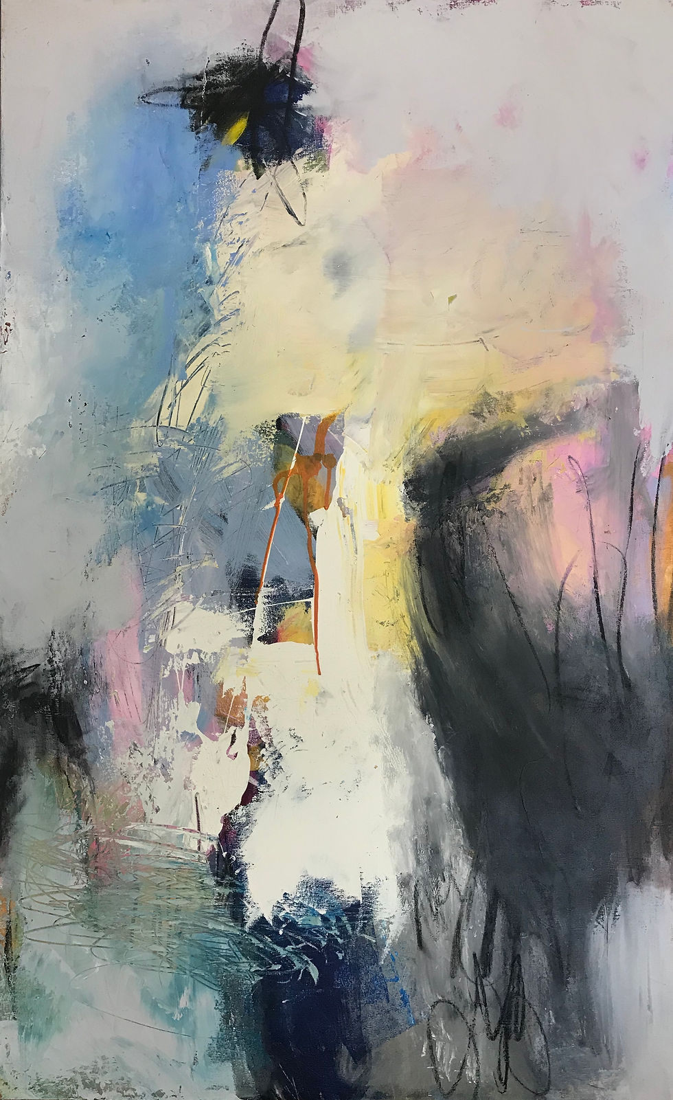 First Light 48"h x 30"w