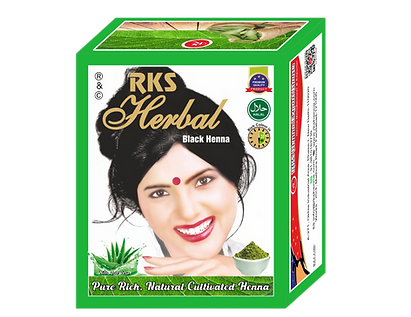 RKS Herbal Black Henna Mockup