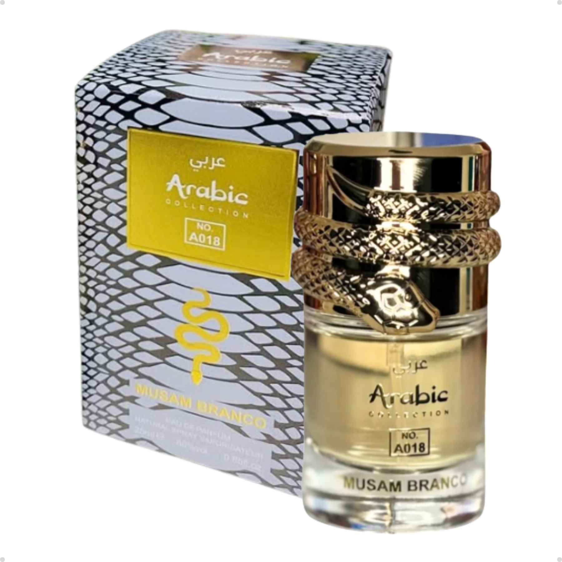 A018 Musan Branco Arabic Collection - Ref Olf Musaman White