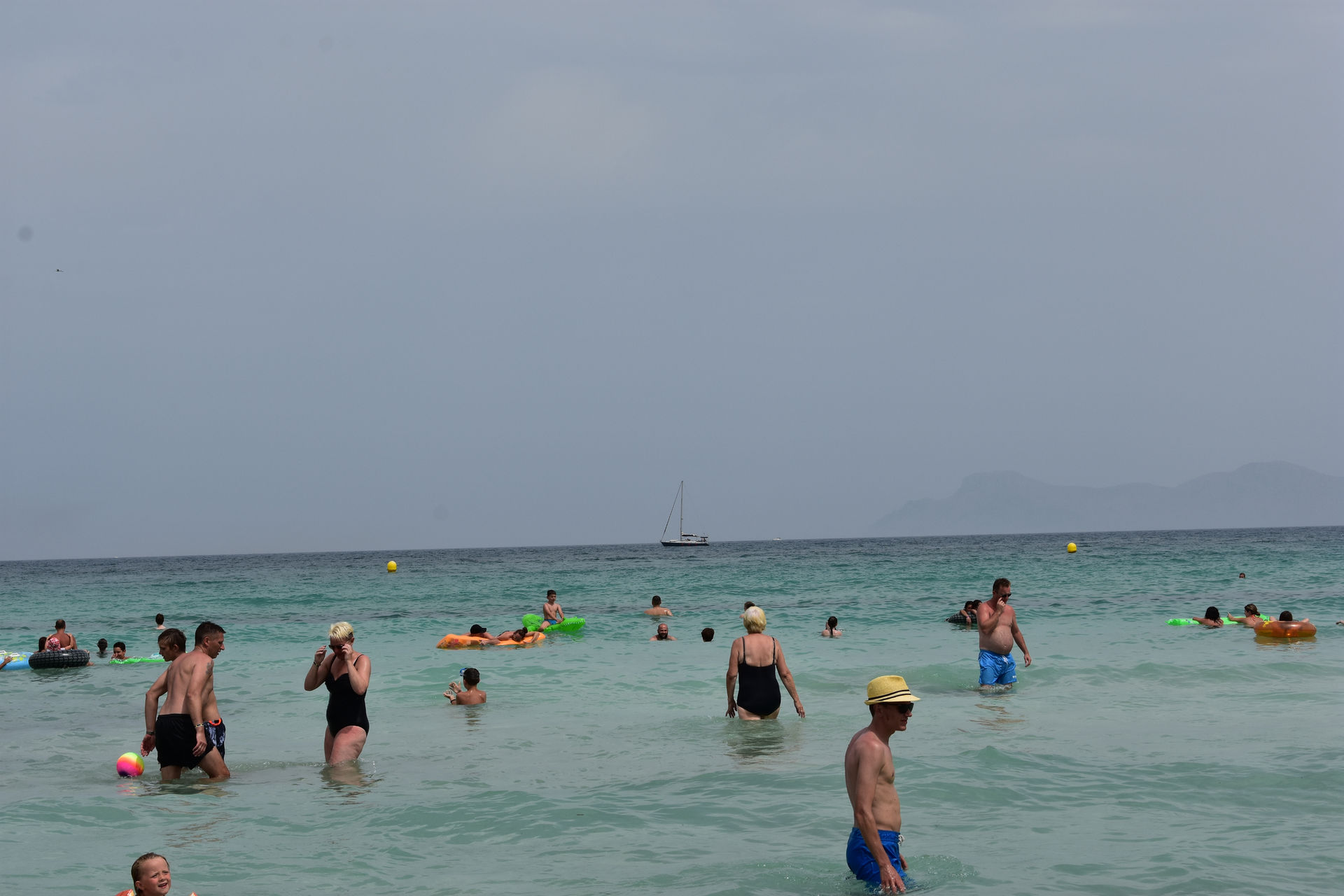 Modern Man - Alcudia Beach, Mallorca 1st August 2017