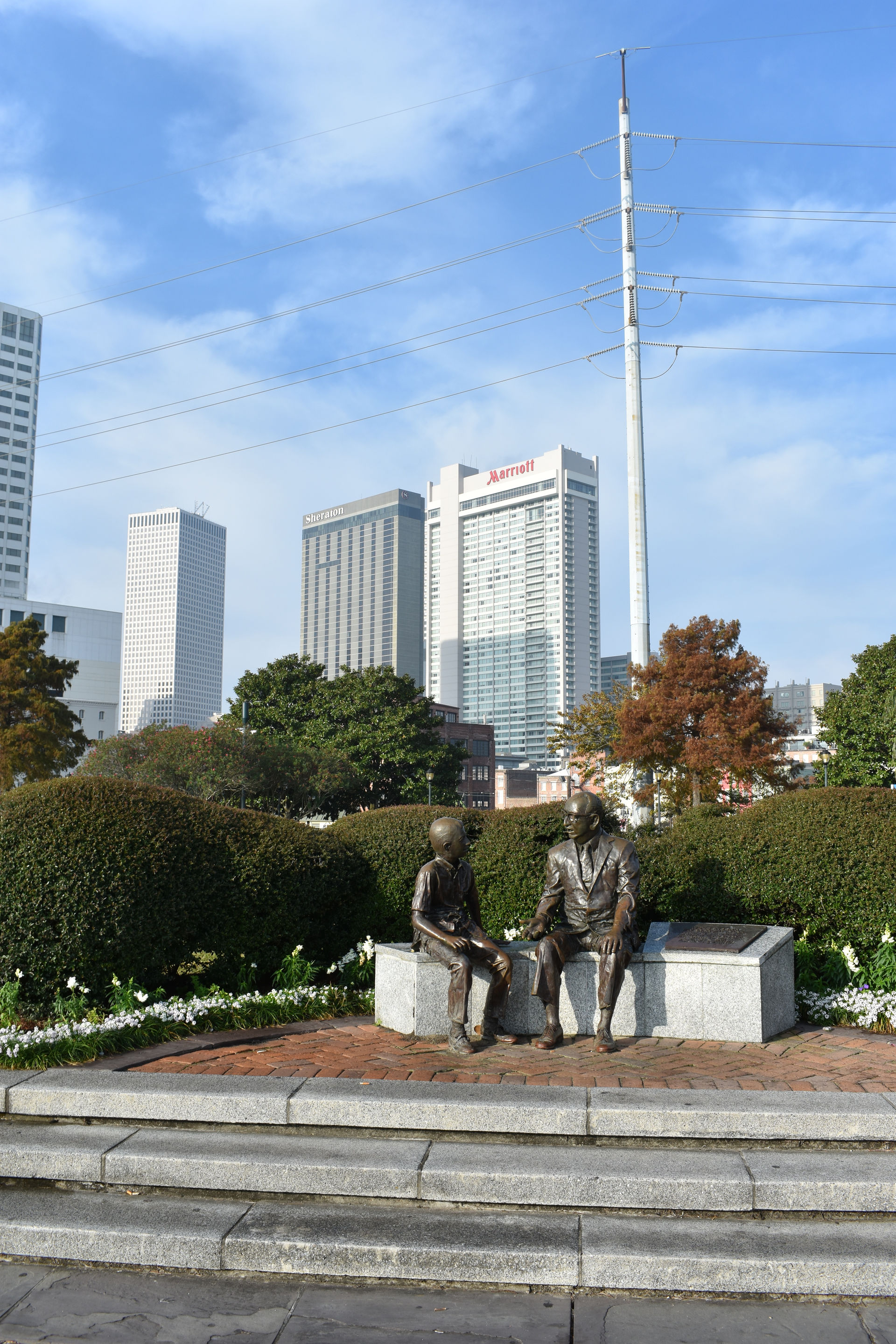 Modern Man - New Orleans Holocaust Memorial, USA 3rd December 2017